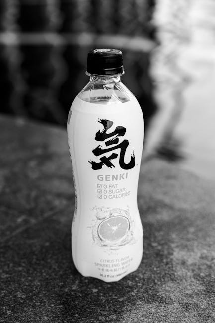 Genki bottle representing a fresh perspective